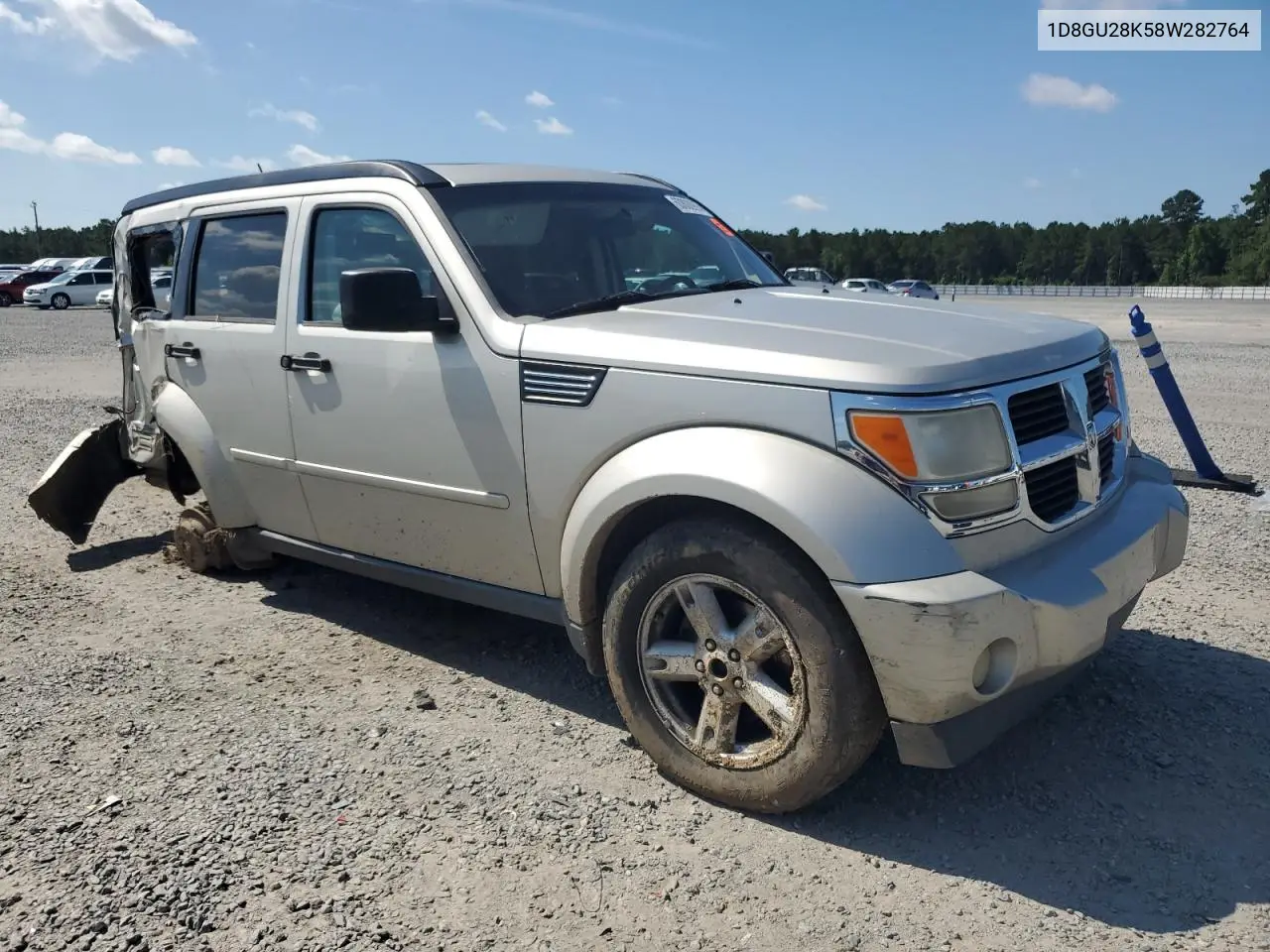 2008 Dodge Nitro Sxt VIN: 1D8GU28K58W282764 Lot: 60808985