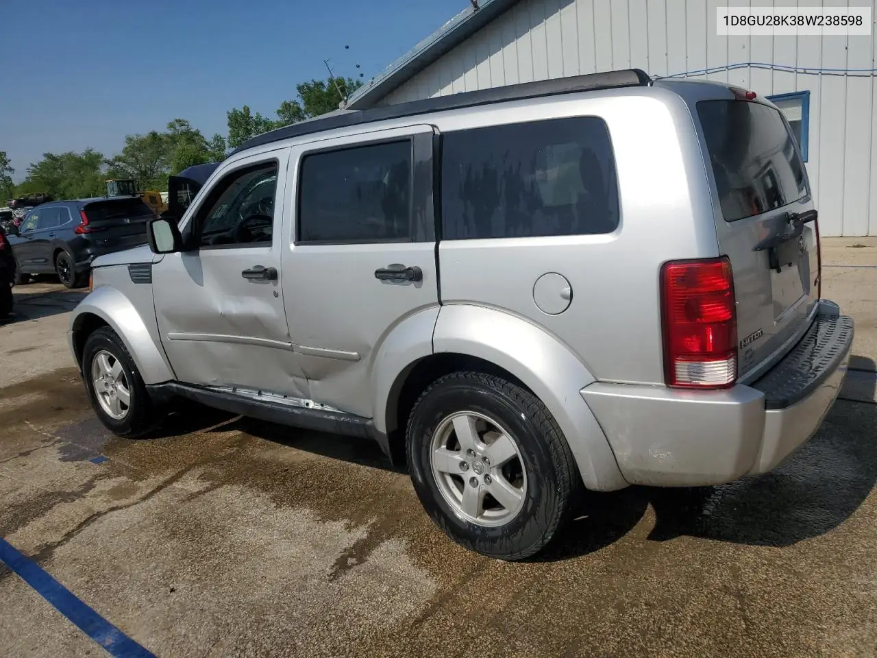 2008 Dodge Nitro Sxt VIN: 1D8GU28K38W238598 Lot: 61281675