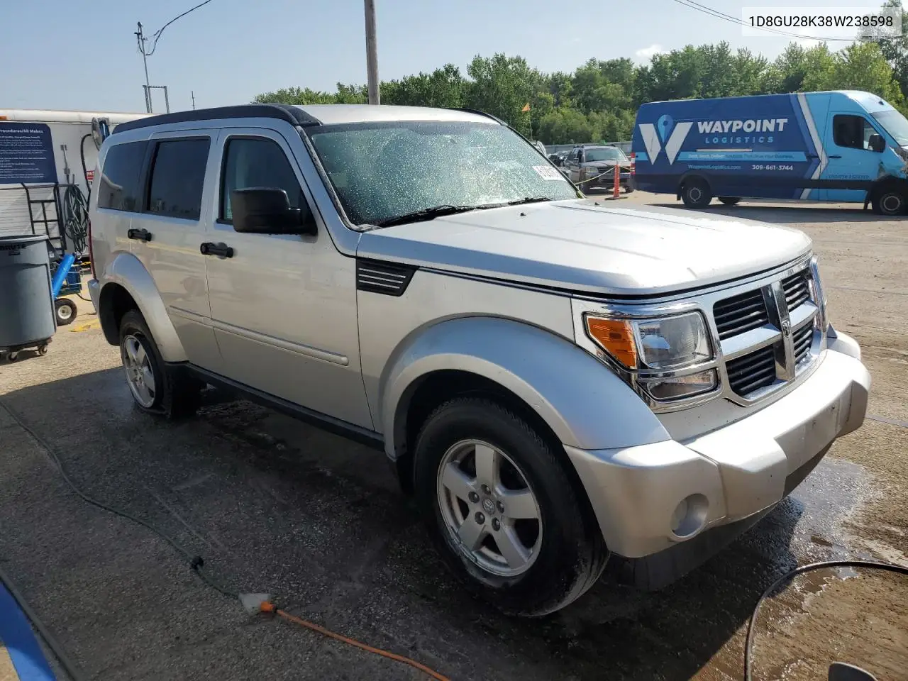 2008 Dodge Nitro Sxt VIN: 1D8GU28K38W238598 Lot: 61281675