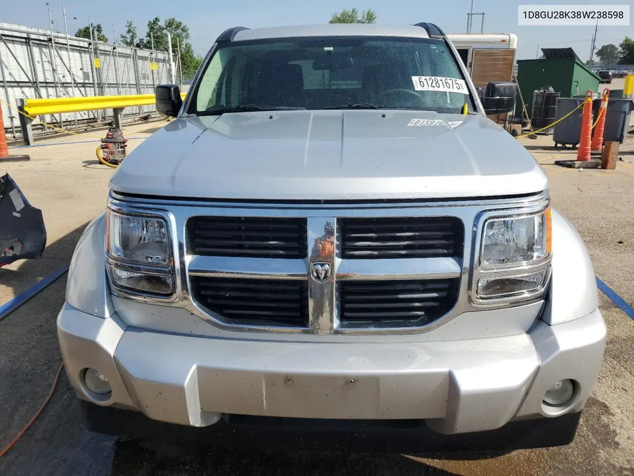 2008 Dodge Nitro Sxt VIN: 1D8GU28K38W238598 Lot: 61281675