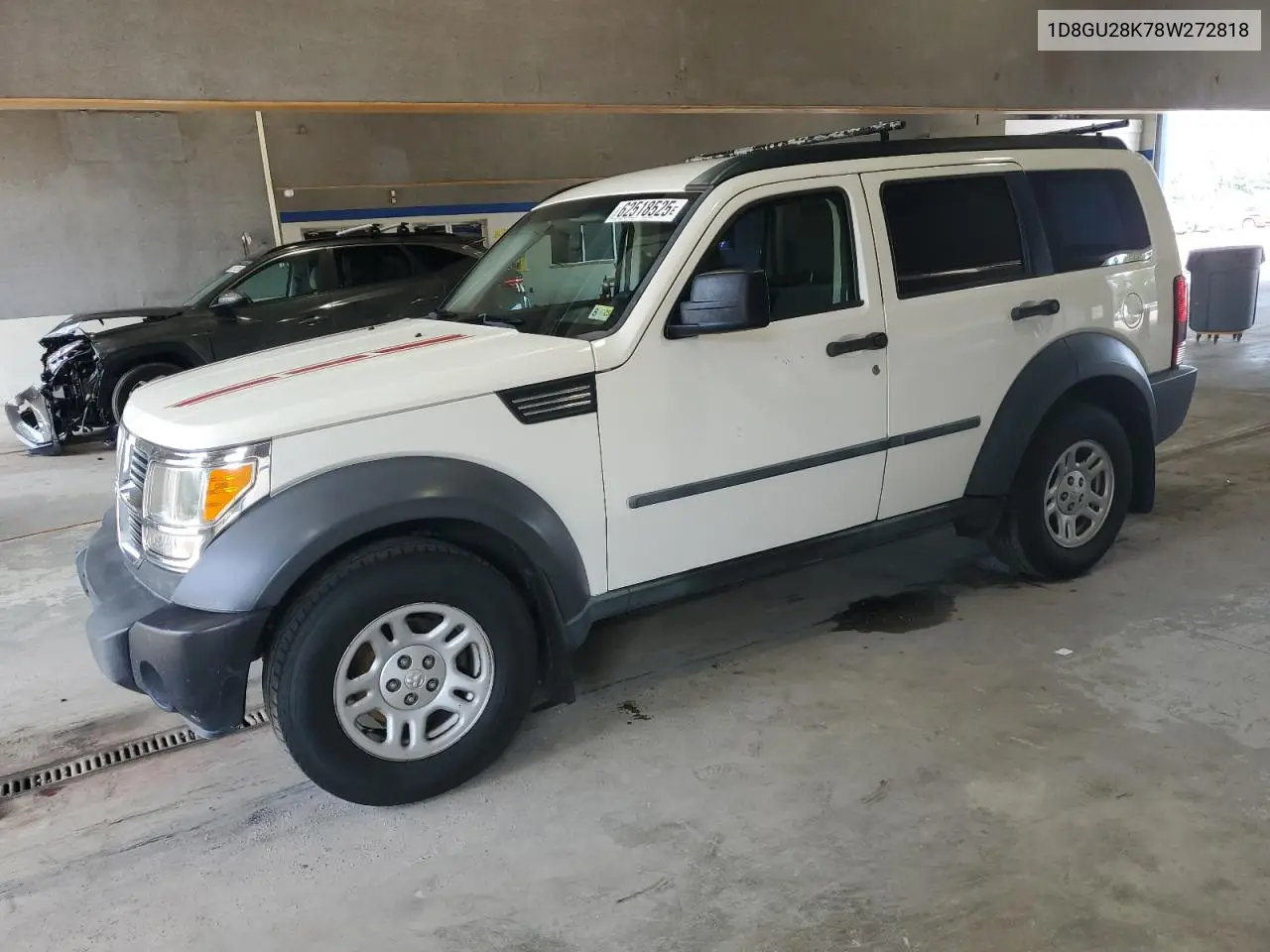 2008 Dodge Nitro Sxt VIN: 1D8GU28K78W272818 Lot: 62518525