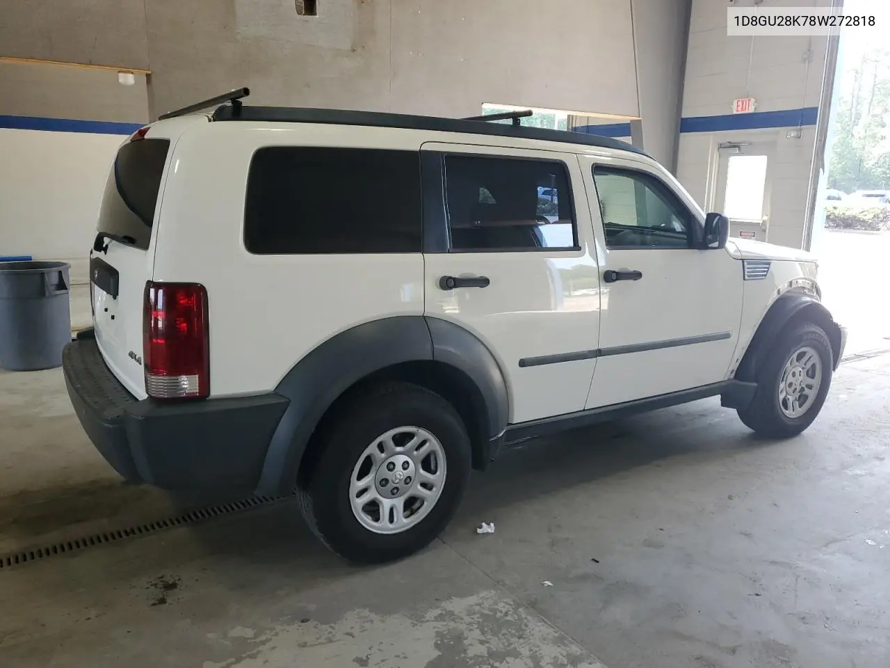 2008 Dodge Nitro Sxt VIN: 1D8GU28K78W272818 Lot: 62518525