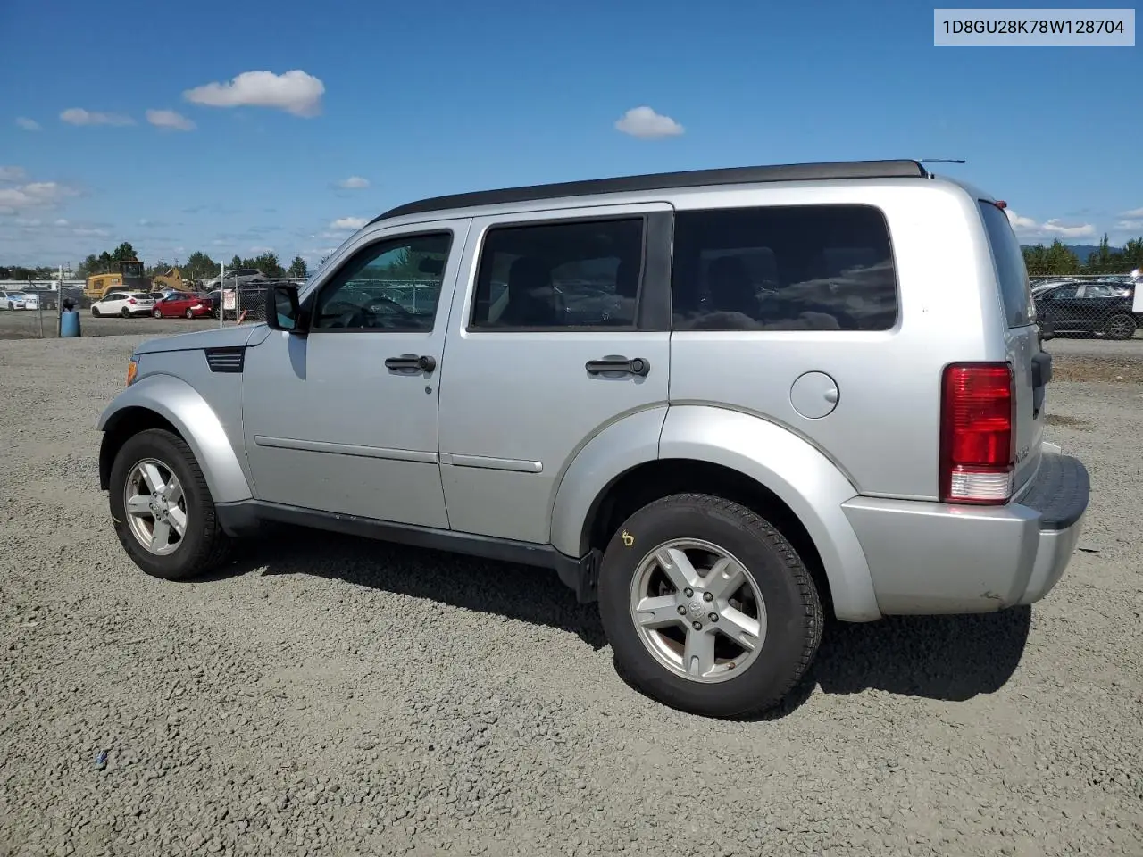 2008 Dodge Nitro Sxt VIN: 1D8GU28K78W128704 Lot: 62946085