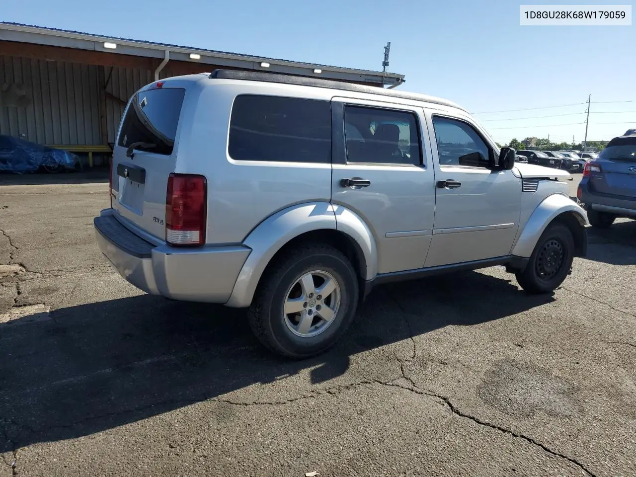 2008 Dodge Nitro Sxt VIN: 1D8GU28K68W179059 Lot: 63594125