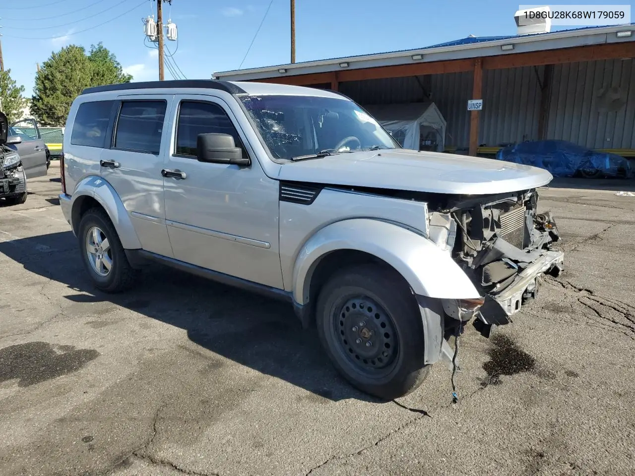 2008 Dodge Nitro Sxt VIN: 1D8GU28K68W179059 Lot: 63594125