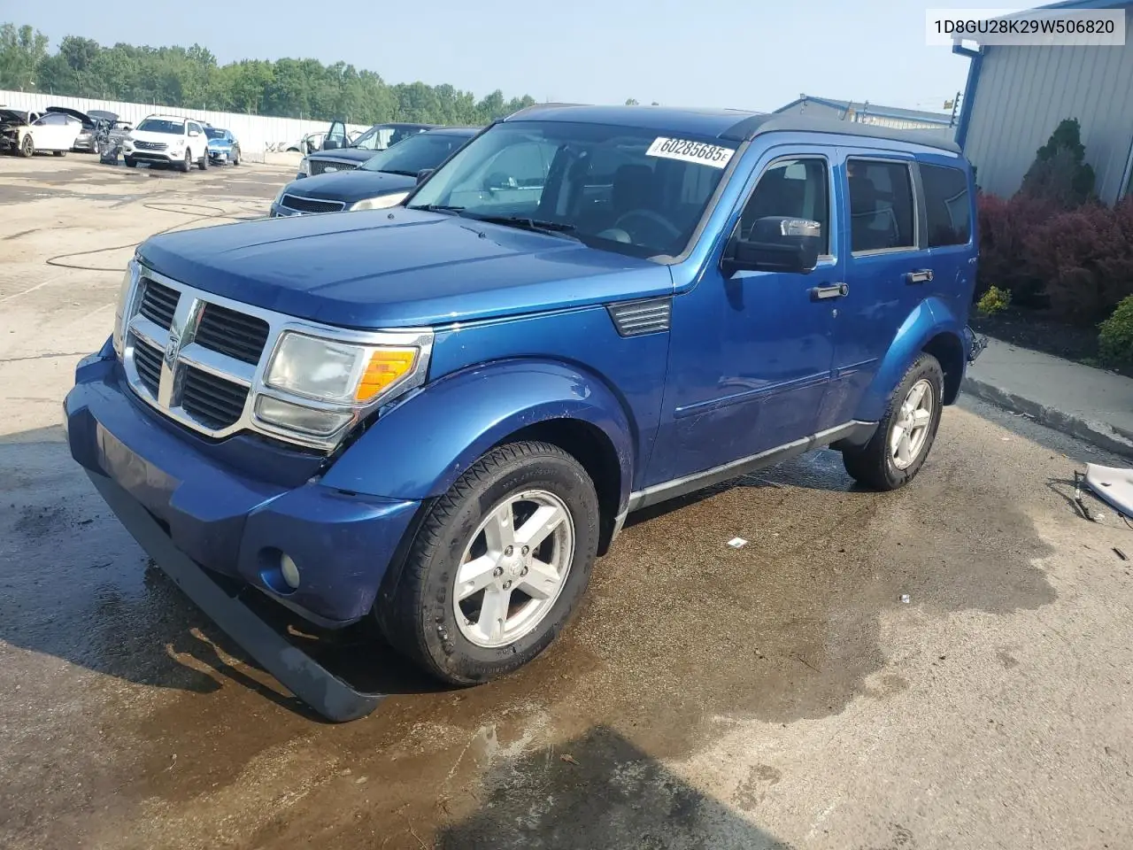 2009 Dodge Nitro Se VIN: 1D8GU28K29W506820 Lot: 60285685