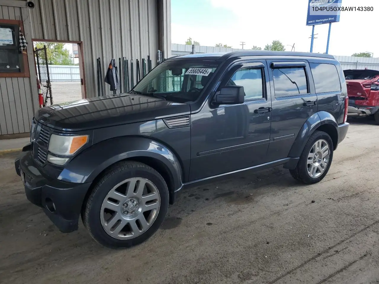 2010 Dodge Nitro Sxt VIN: 1D4PU5GX8AW143380 Lot: 55605445