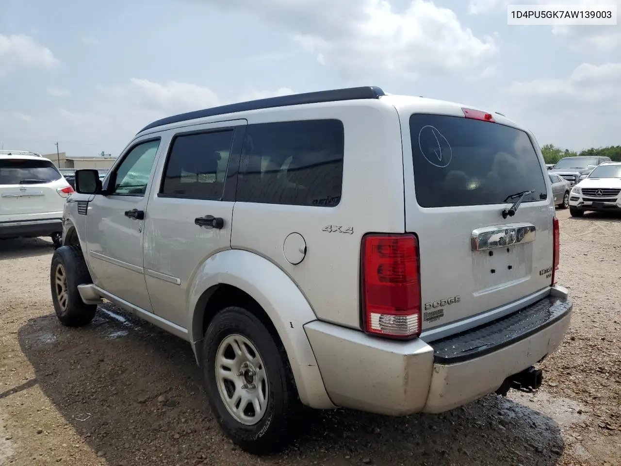 2010 Dodge Nitro Sxt VIN: 1D4PU5GK7AW139003 Lot: 56101525
