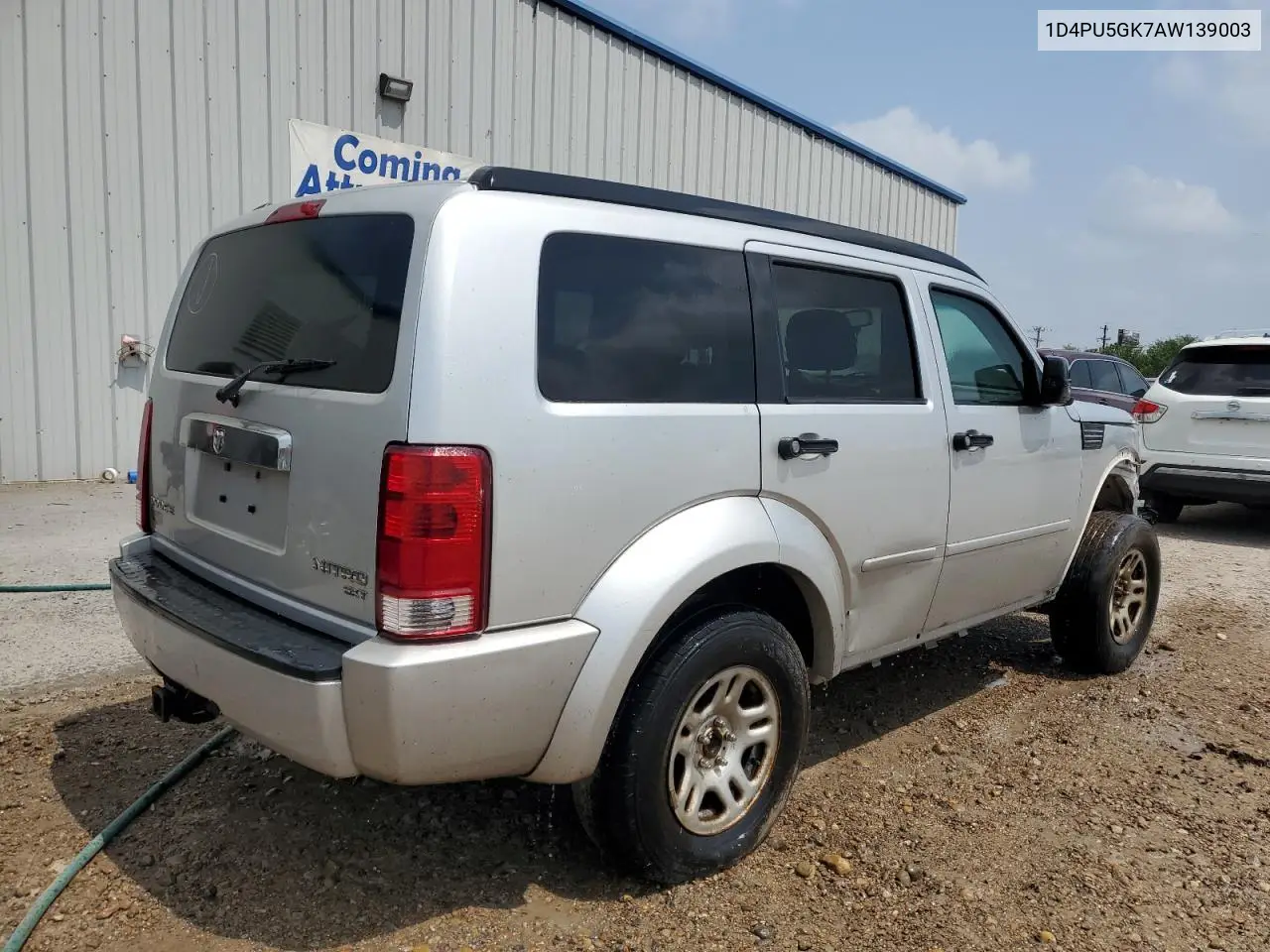 2010 Dodge Nitro Sxt VIN: 1D4PU5GK7AW139003 Lot: 56101525
