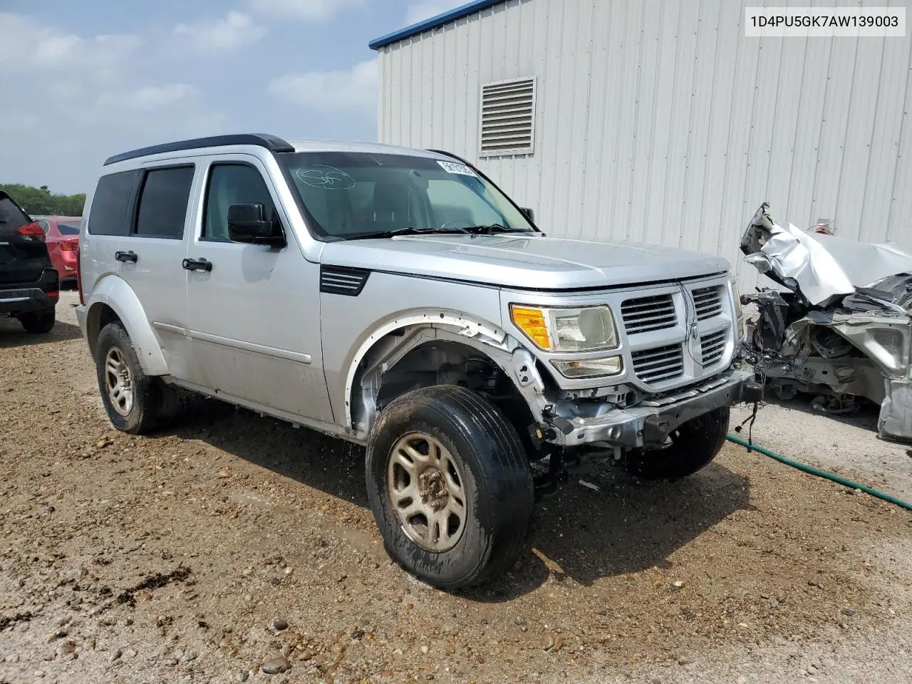 2010 Dodge Nitro Sxt VIN: 1D4PU5GK7AW139003 Lot: 56101525