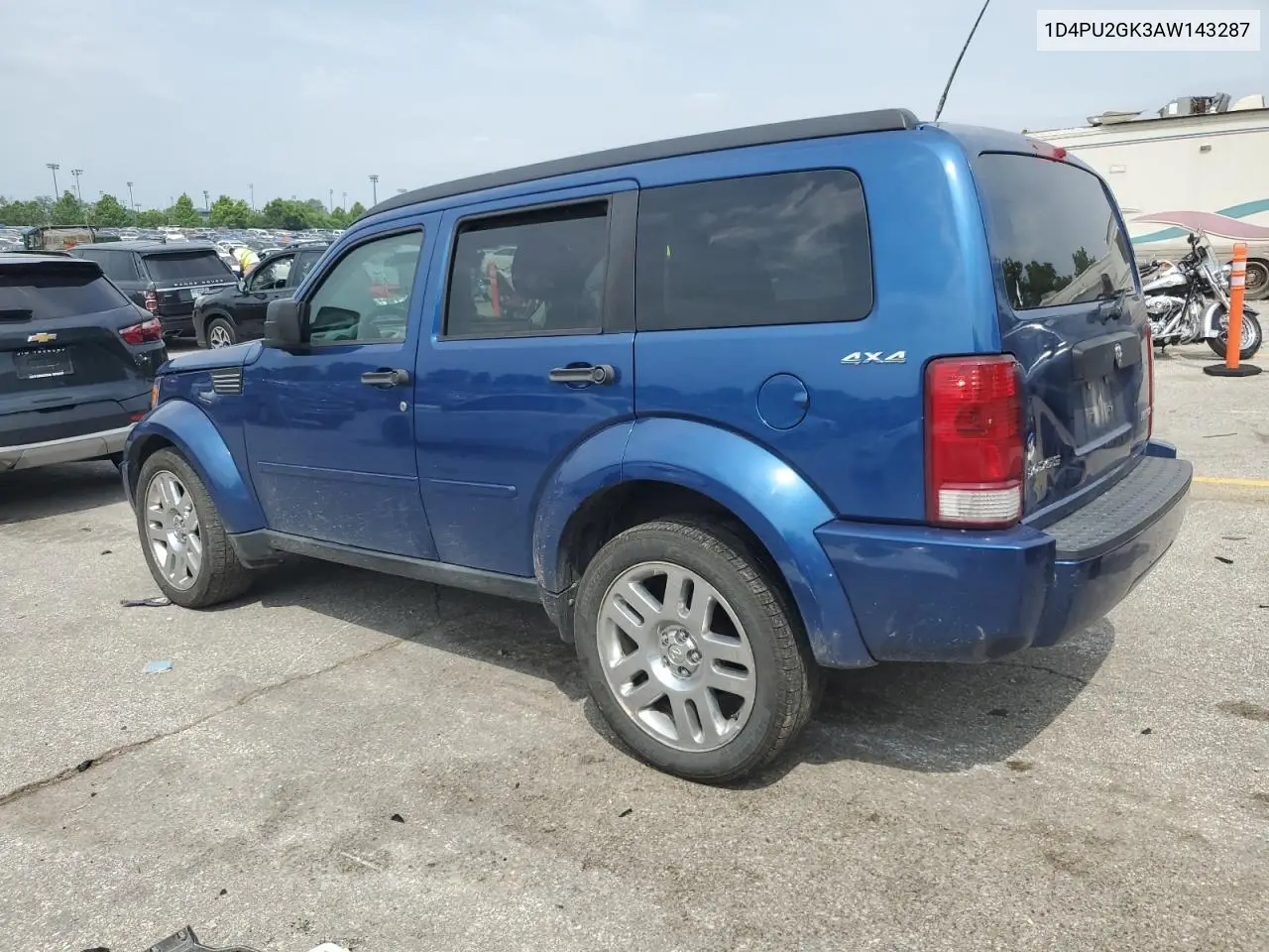 2010 Dodge Nitro Se VIN: 1D4PU2GK3AW143287 Lot: 59537975