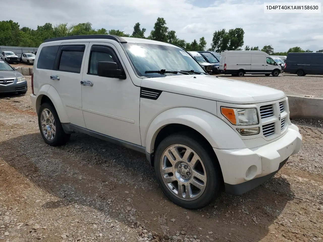 2010 Dodge Nitro Heat VIN: 1D4PT4GK1AW158630 Lot: 61755085