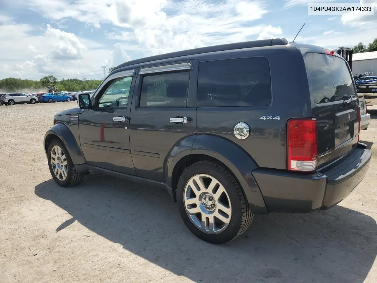 2010 Dodge Nitro Heat VIN: 1D4PU4GK2AW174333 Lot: 62385005