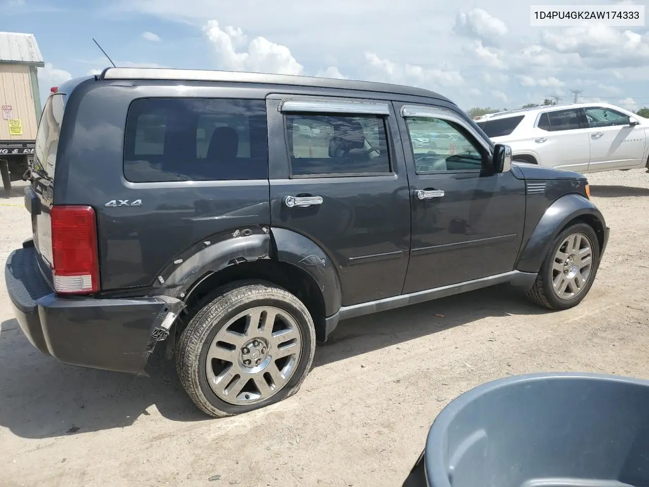 2010 Dodge Nitro Heat VIN: 1D4PU4GK2AW174333 Lot: 62385005