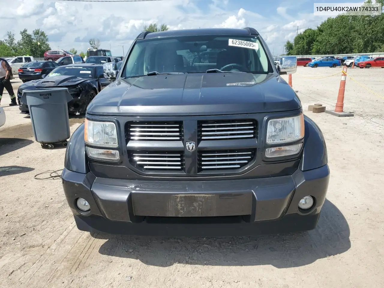 2010 Dodge Nitro Heat VIN: 1D4PU4GK2AW174333 Lot: 62385005