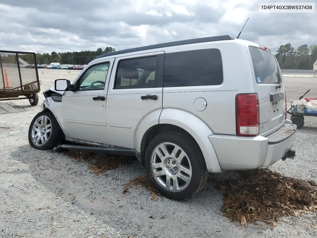 2011 Dodge Nitro Heat VIN: 1D4PT4GX2BW537438 Lot: 51336685