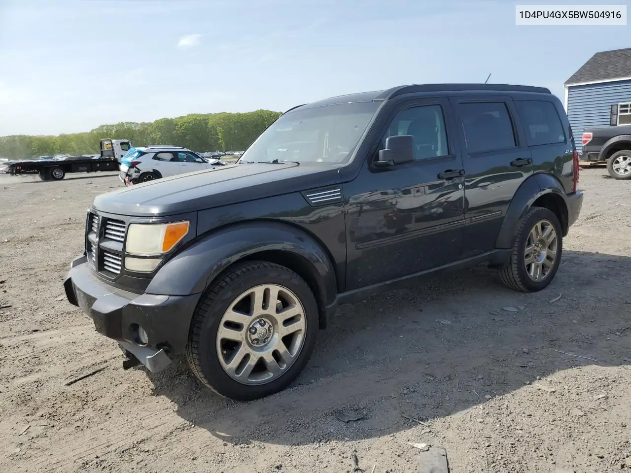 2011 Dodge Nitro Heat VIN: 1D4PU4GX5BW504916 Lot: 55803015