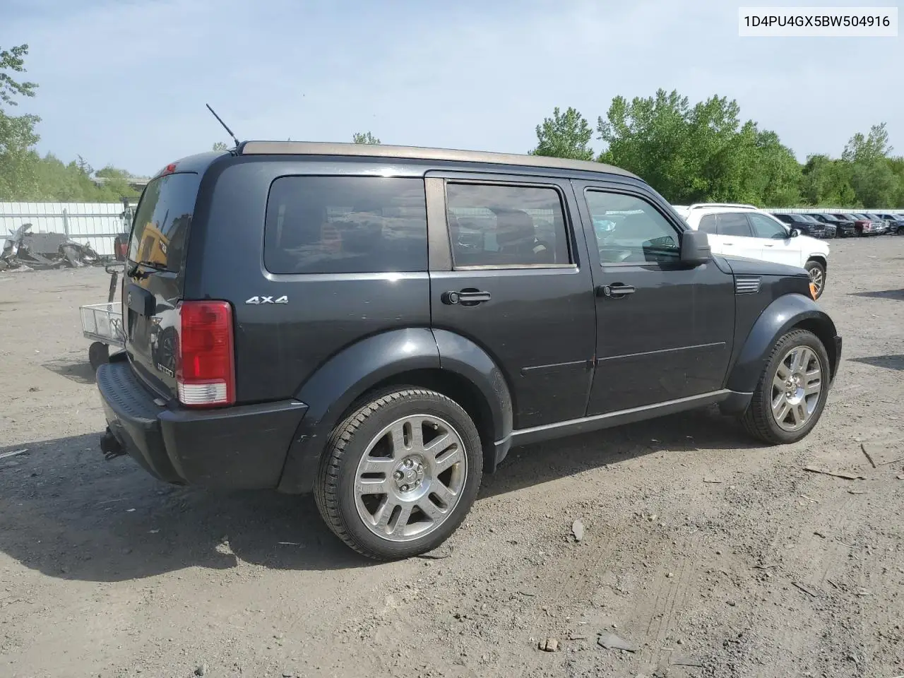2011 Dodge Nitro Heat VIN: 1D4PU4GX5BW504916 Lot: 55803015