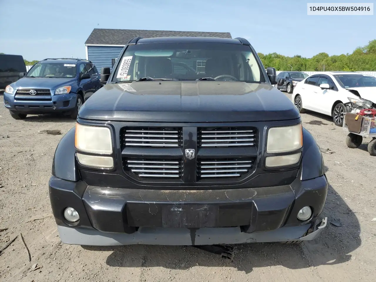 2011 Dodge Nitro Heat VIN: 1D4PU4GX5BW504916 Lot: 55803015