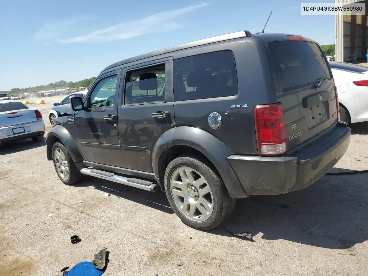 2011 Dodge Nitro Heat VIN: 1D4PU4GK3BW580980 Lot: 56222595