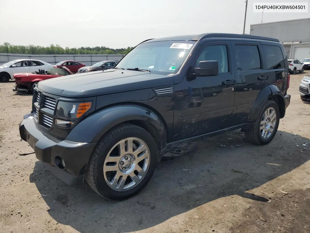 2011 Dodge Nitro Heat VIN: 1D4PU4GKXBW604501 Lot: 60287735