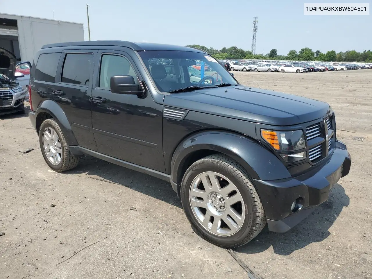 2011 Dodge Nitro Heat VIN: 1D4PU4GKXBW604501 Lot: 60287735