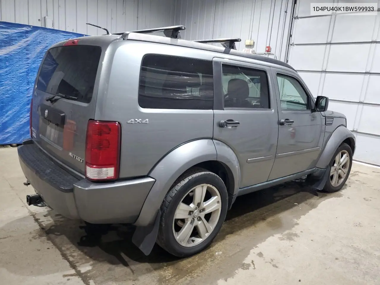 2011 Dodge Nitro Heat VIN: 1D4PU4GK1BW599933 Lot: 60531505