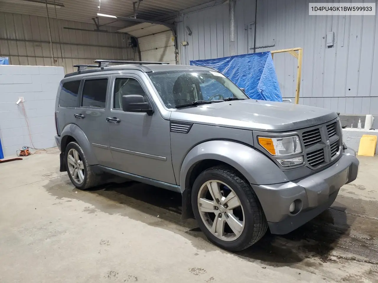 2011 Dodge Nitro Heat VIN: 1D4PU4GK1BW599933 Lot: 60531505