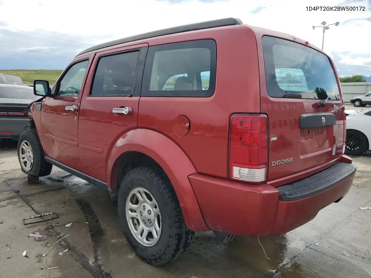 2011 Dodge Nitro Se VIN: 1D4PT2GK2BW500172 Lot: 60793325