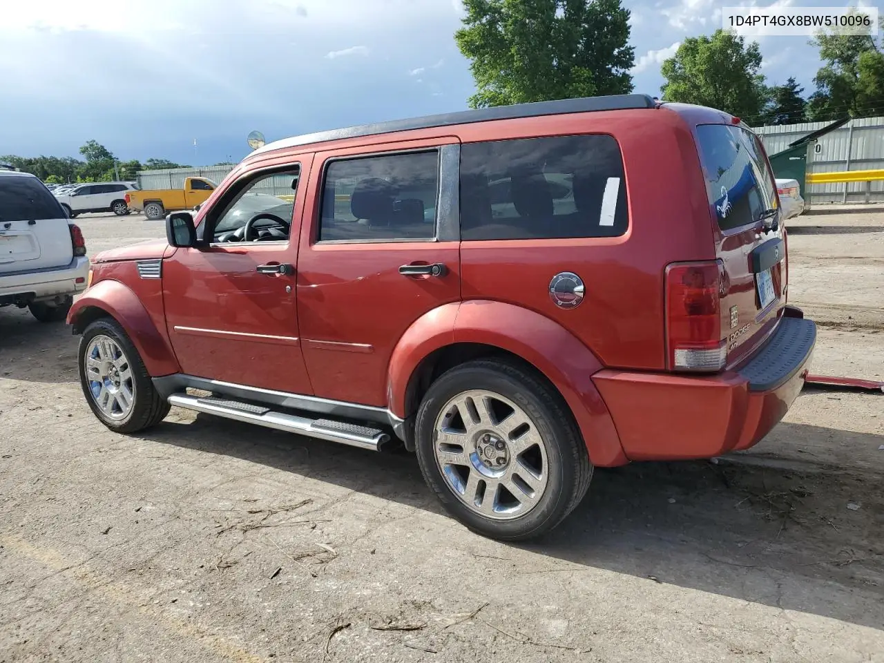 2011 Dodge Nitro Heat VIN: 1D4PT4GX8BW510096 Lot: 62066875