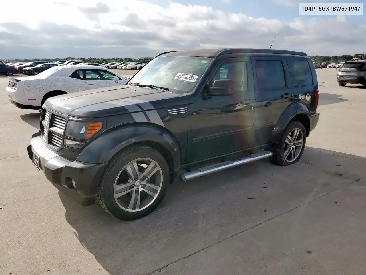 2011 Dodge Nitro Detonator VIN: 1D4PT6GX1BW571947 Lot: 62552385