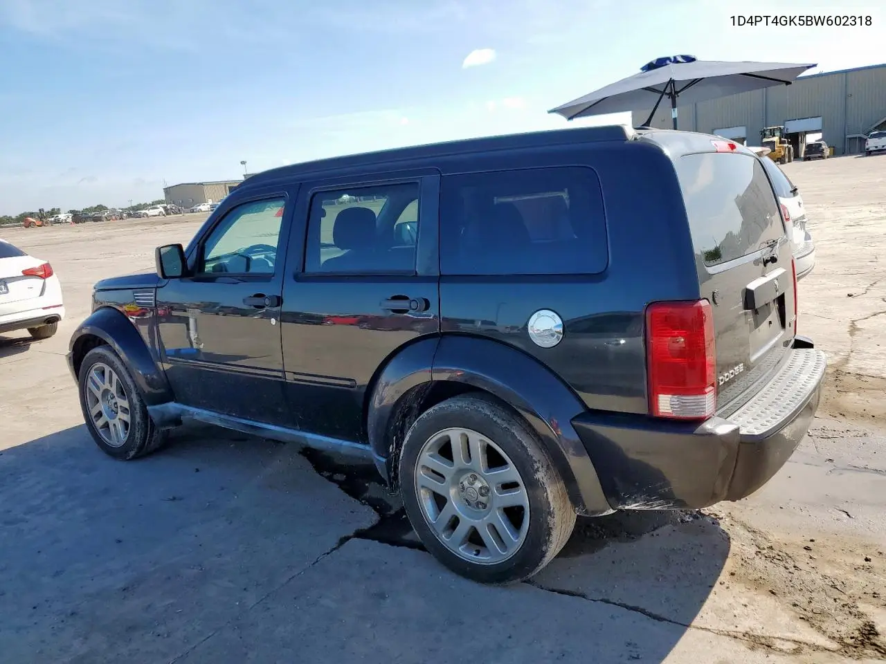 2011 Dodge Nitro Heat VIN: 1D4PT4GK5BW602318 Lot: 62855275