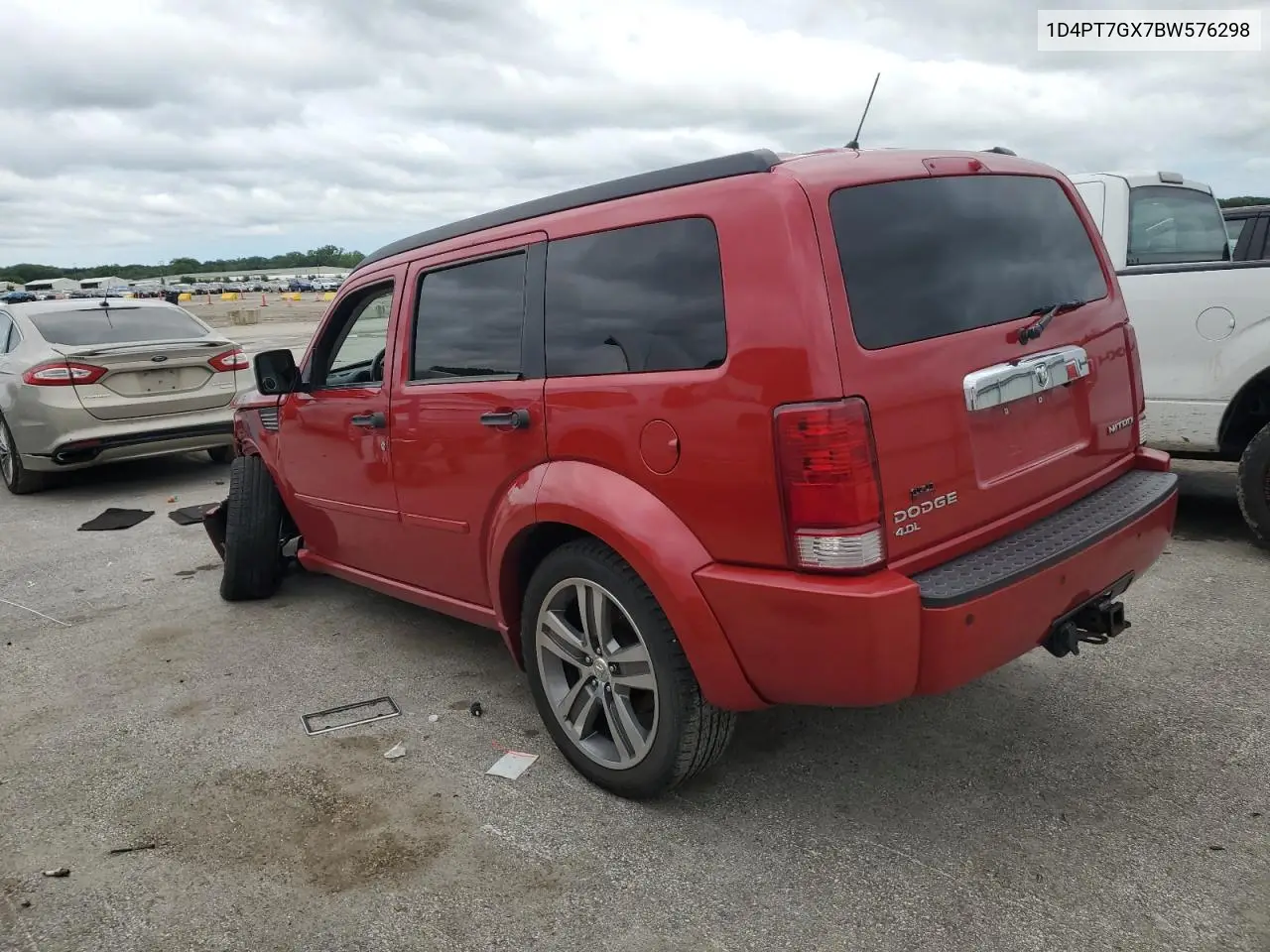 2011 Dodge Nitro Shock VIN: 1D4PT7GX7BW576298 Lot: 62912865
