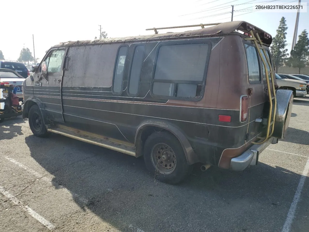 1984 Dodge Ram Van B250 VIN: 2B6HB23T8EK226571 Lot: 87110724