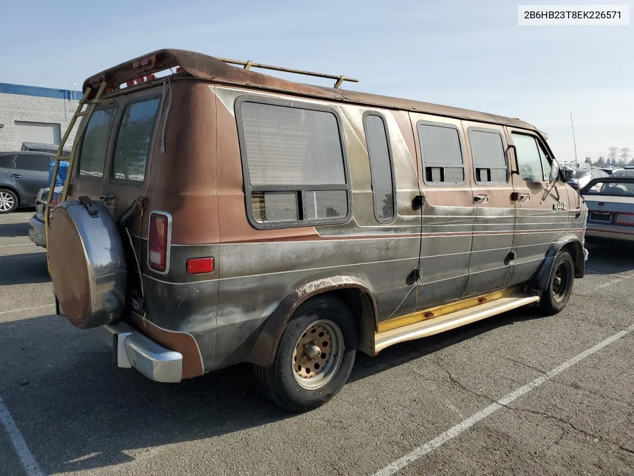 1984 Dodge Ram Van B250 VIN: 2B6HB23T8EK226571 Lot: 87110724