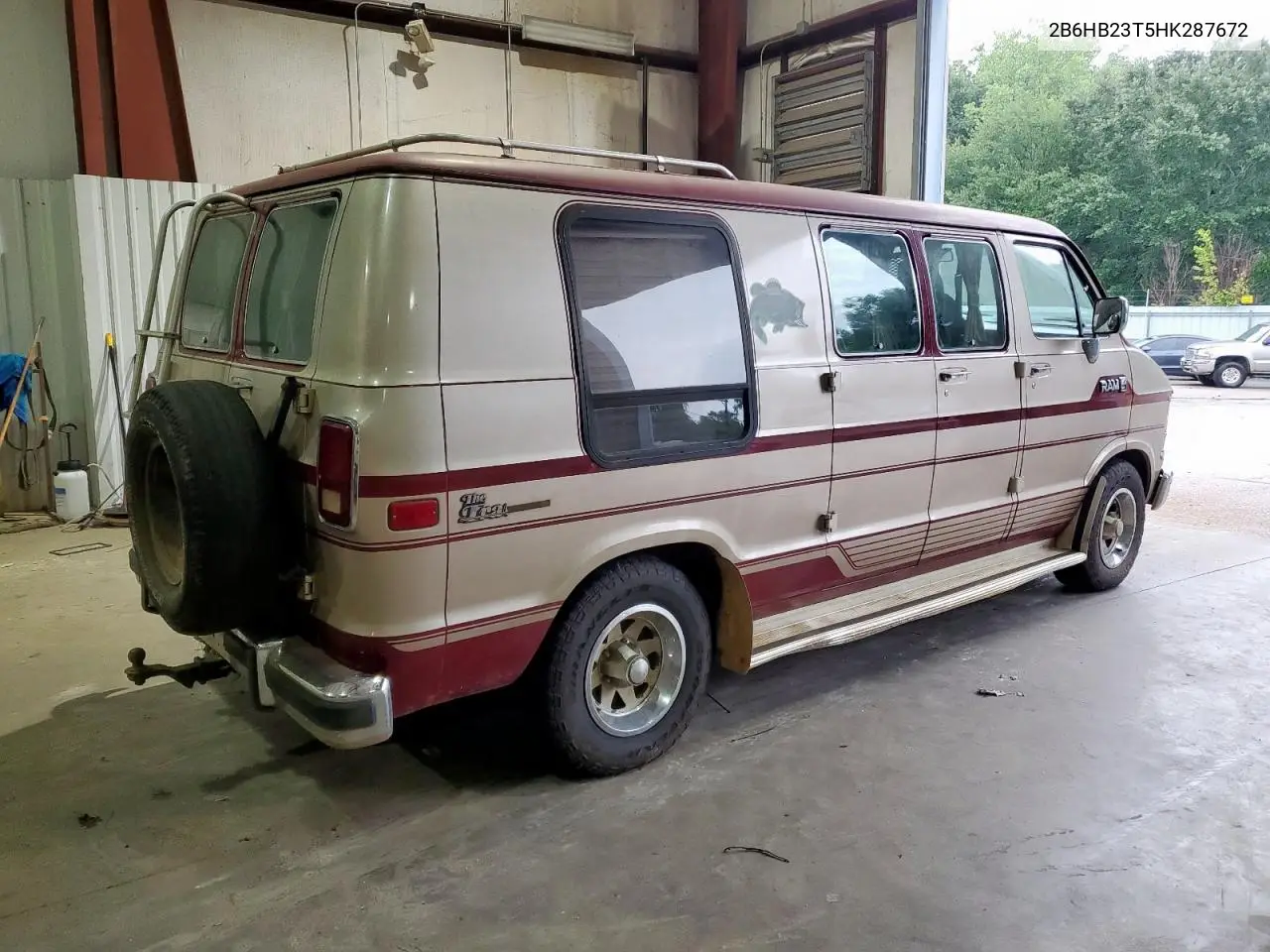 1987 Dodge Ram Van B250 VIN: 2B6HB23T5HK287672 Lot: 60912255