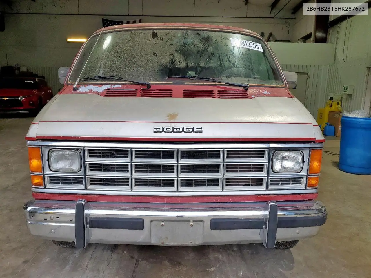 1987 Dodge Ram Van B250 VIN: 2B6HB23T5HK287672 Lot: 60912255