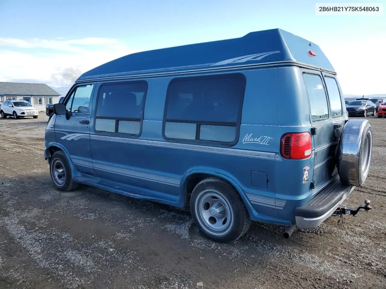 1995 Dodge Ram Van B2500 VIN: 2B6HB21Y7SK548063 Lot: 84157714