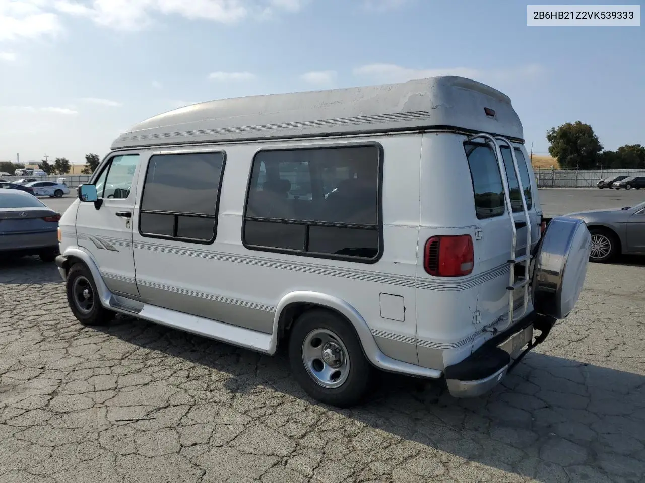 1997 Dodge Ram Van B2500 VIN: 2B6HB21Z2VK539333 Lot: 60089745