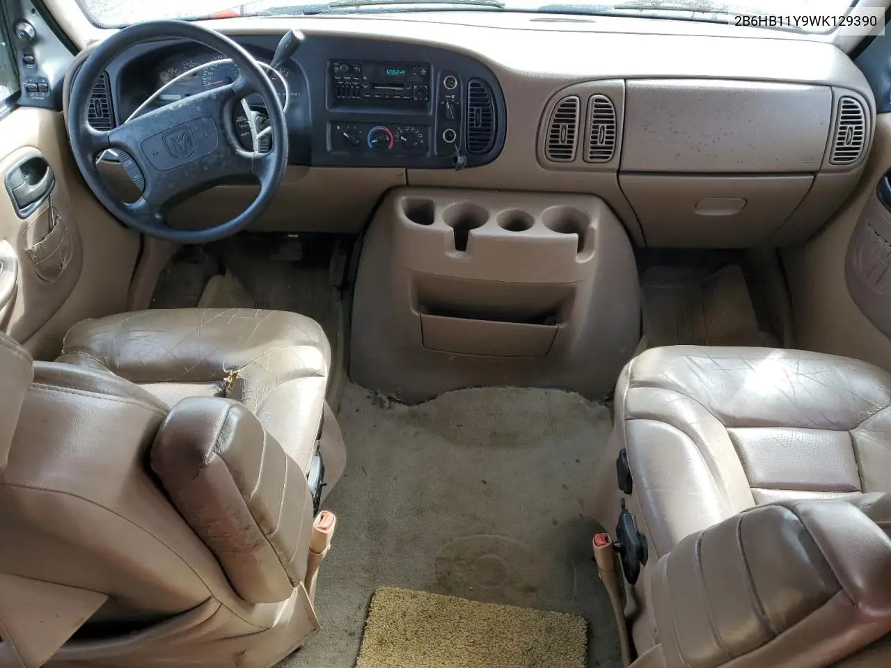 1998 Dodge Ram Van B1500 VIN: 2B6HB11Y9WK129390 Lot: 55708245