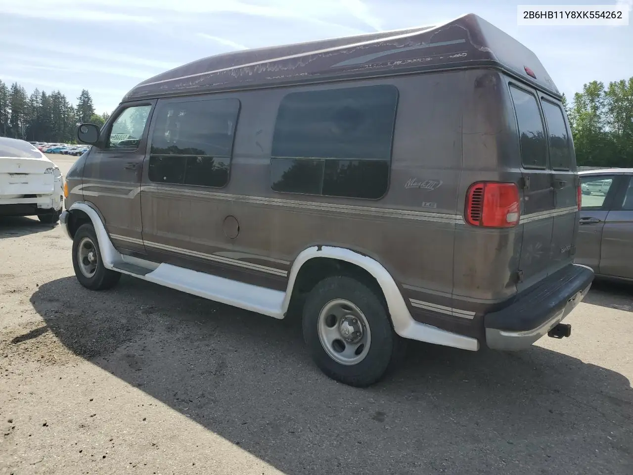 1999 Dodge Ram Van B1500 VIN: 2B6HB11Y8XK554262 Lot: 55888945