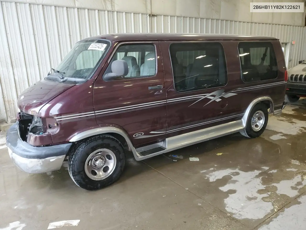 2002 Dodge Ram Van B1500 VIN: 2B6HB11Y82K122621 Lot: 60052425