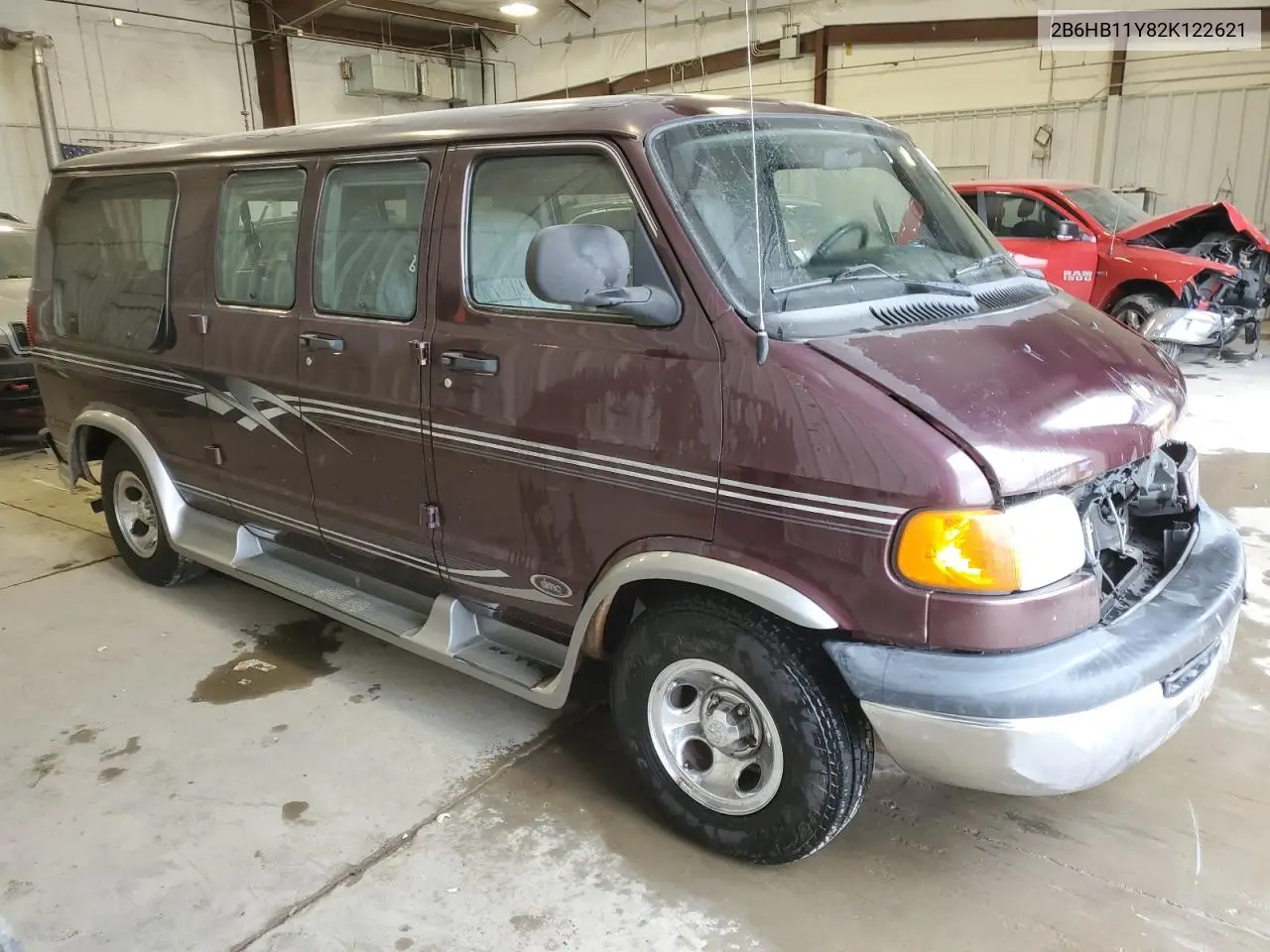 2002 Dodge Ram Van B1500 VIN: 2B6HB11Y82K122621 Lot: 60052425