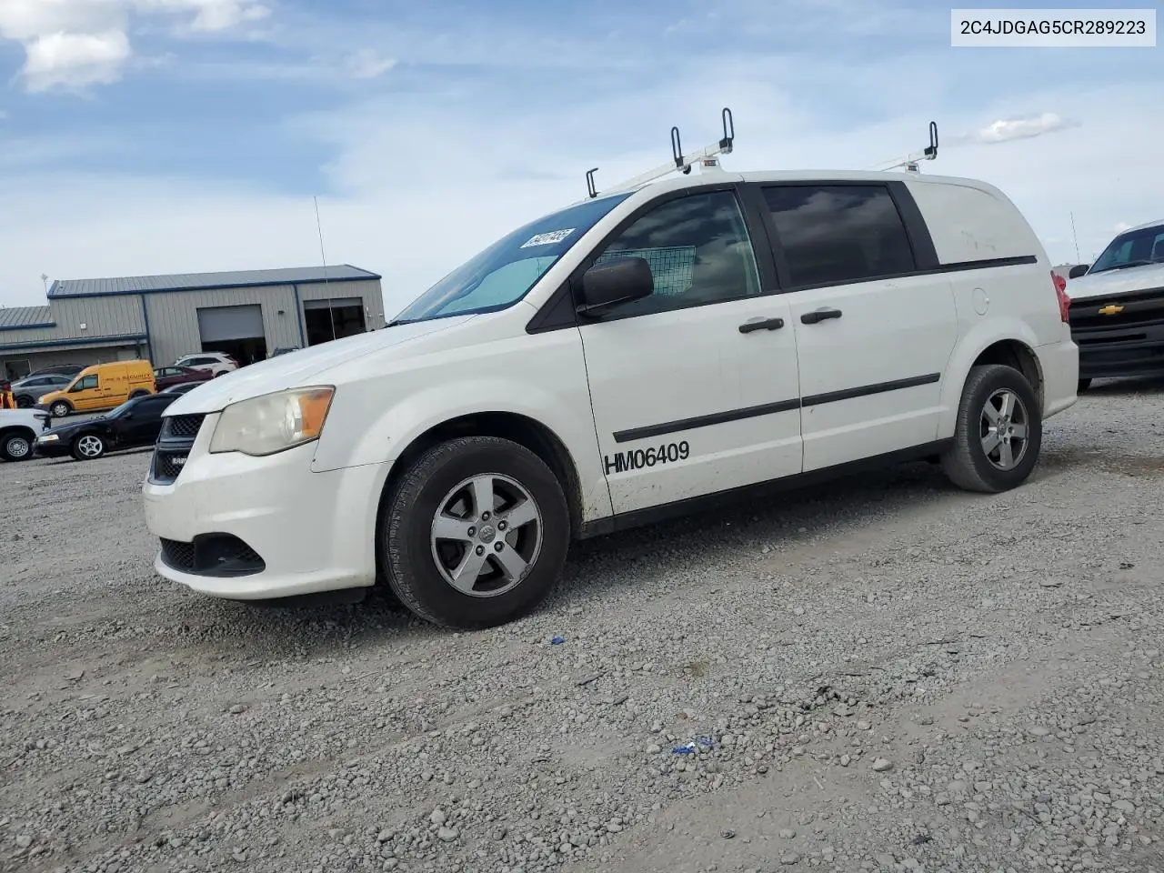 2012 Dodge Ram Van VIN: 2C4JDGAG5CR289223 Lot: 54317455