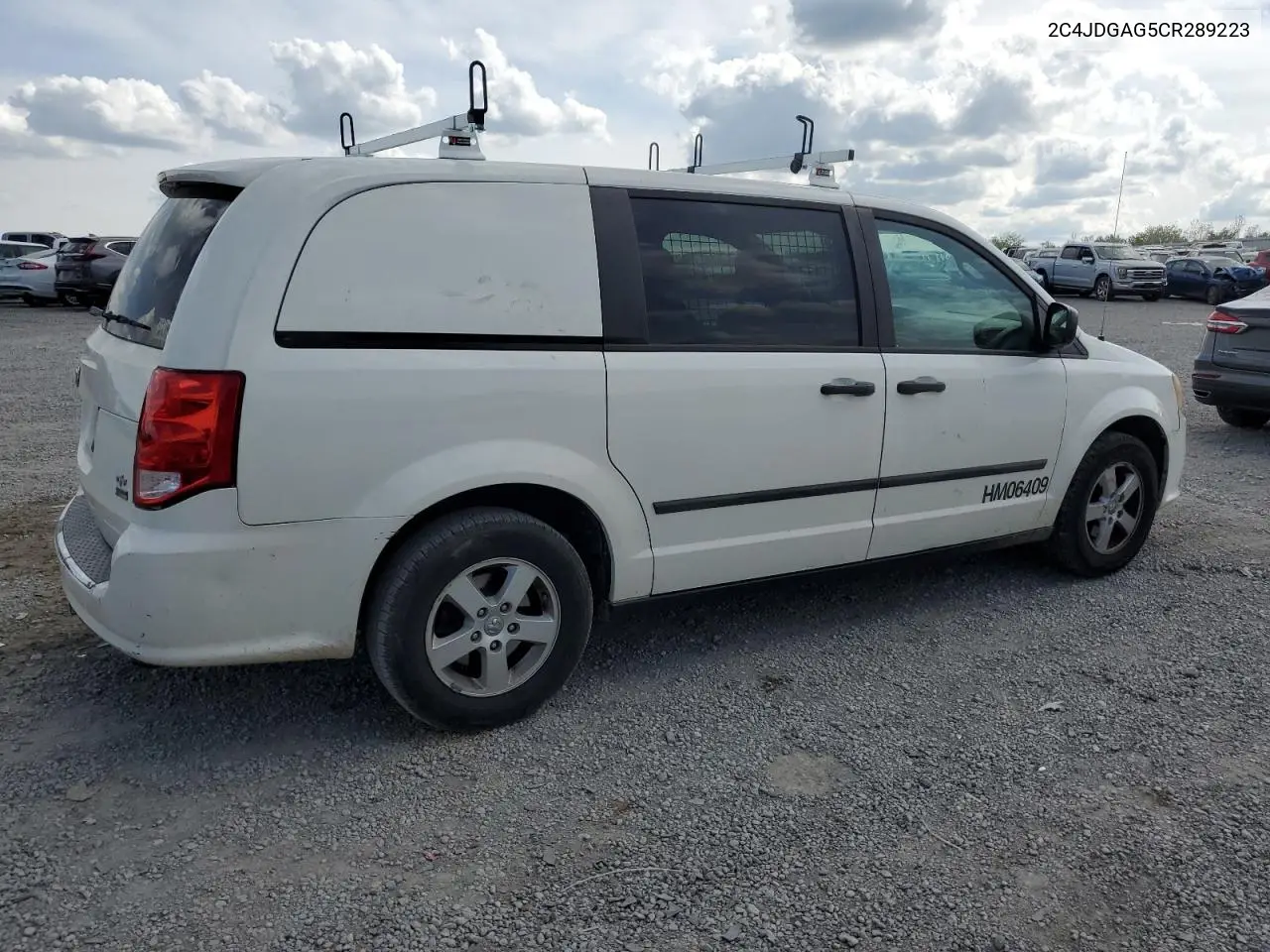2012 Dodge Ram Van VIN: 2C4JDGAG5CR289223 Lot: 54317455