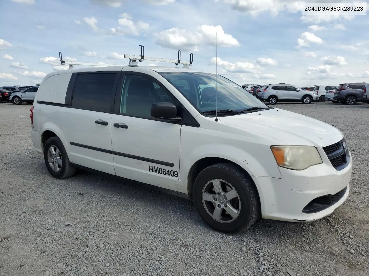 2012 Dodge Ram Van VIN: 2C4JDGAG5CR289223 Lot: 54317455