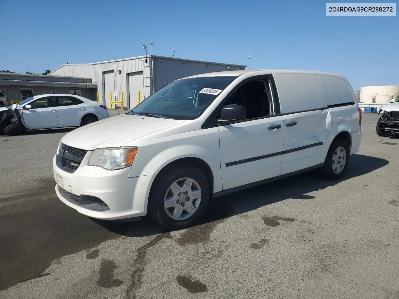 2012 Dodge Ram Van VIN: 2C4RDGAG9CR288272 Lot: 60460845