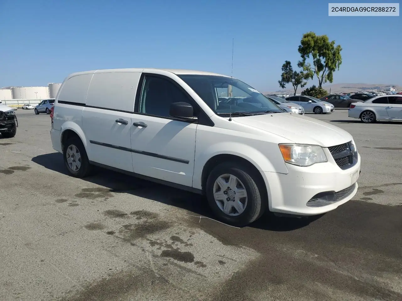 2012 Dodge Ram Van VIN: 2C4RDGAG9CR288272 Lot: 60460845