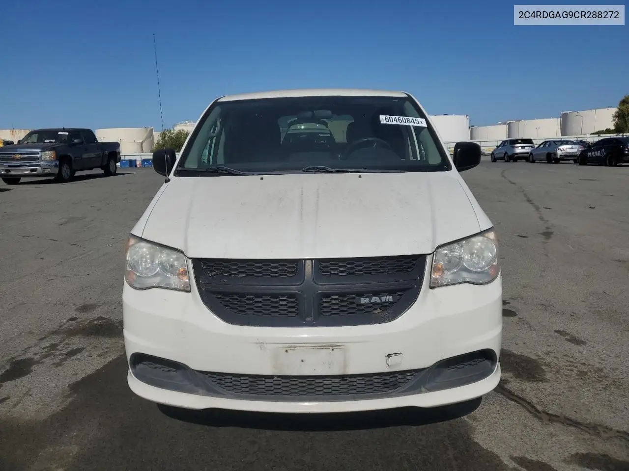2012 Dodge Ram Van VIN: 2C4RDGAG9CR288272 Lot: 60460845