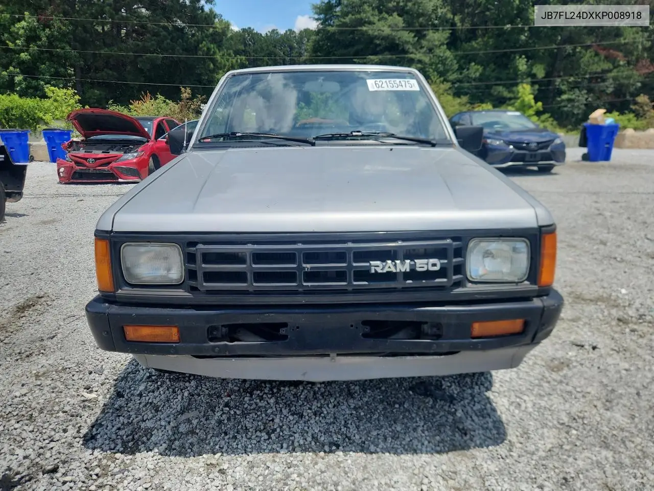 1989 Dodge Ram 50 VIN: JB7FL24DXKP008918 Lot: 62155475